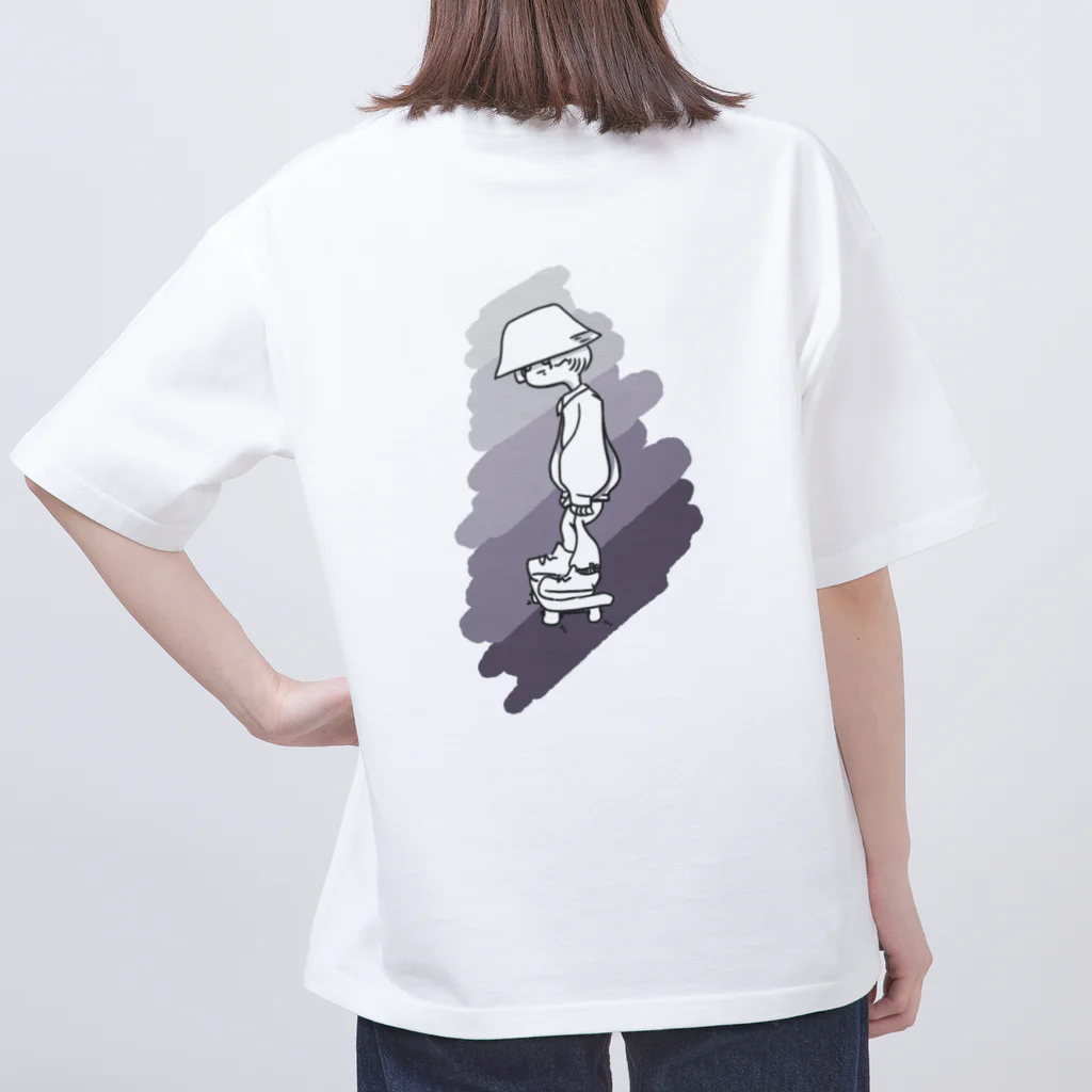 趣味と好奇心、のskboy(ｽｹﾎﾞｰｲ) Oversized T-Shirt