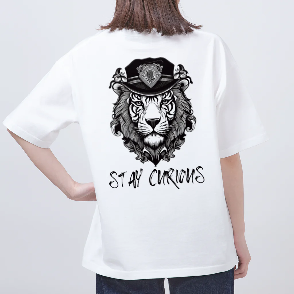 Vibrant Novaのstay curious オーバーサイズTシャツ