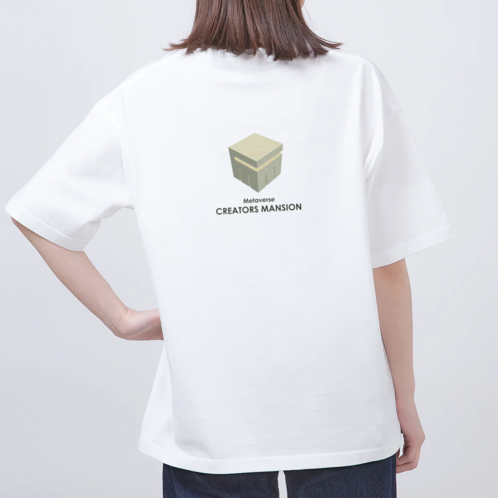 metaversenaviのMetaverse CREATORS MANSION Oversized T-Shirt