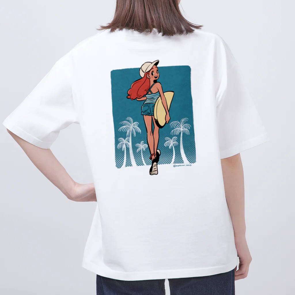 ヨシダナツミのサーフガール オーバーサイズTシャツ