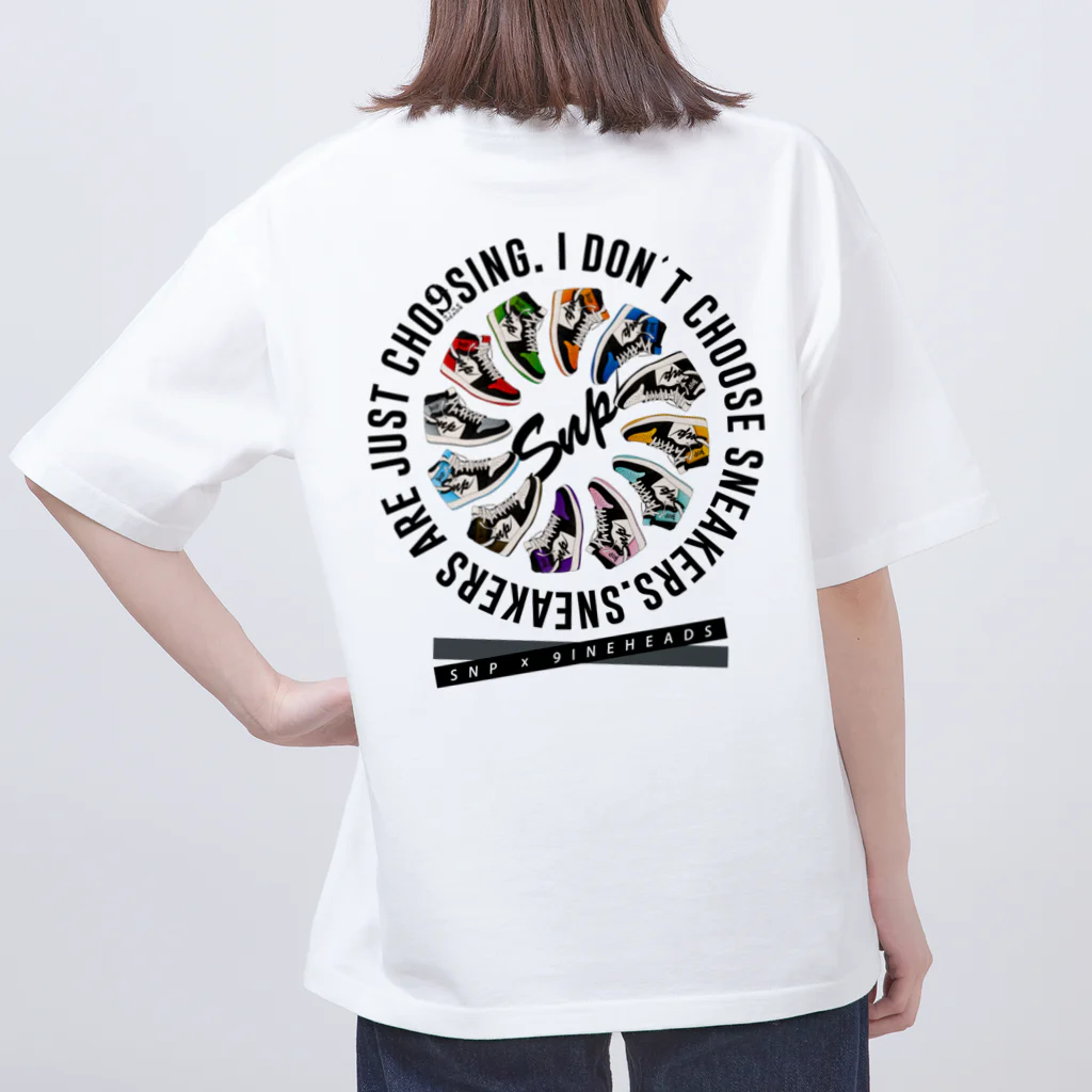 王子のアパレル SnprinceのSnp×9ine SneakersCircle Oversized T-Shirt