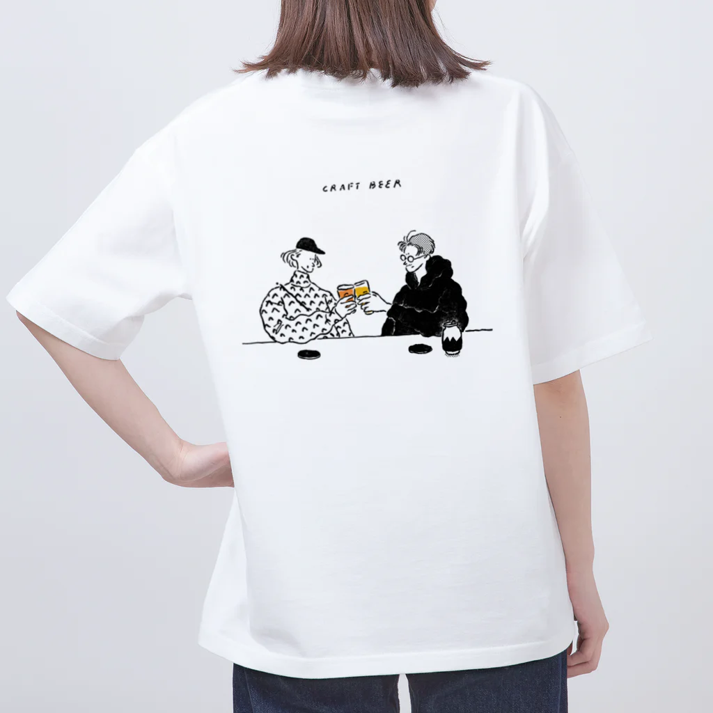 Bar WhimsyのWhimsy ロゴ(乾杯) Ｔシャツ 枠なし オーバーサイズTシャツ