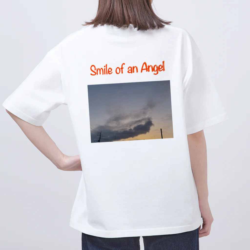 2929gawDesignShop358のSmile of an Angel オーバーサイズTシャツ