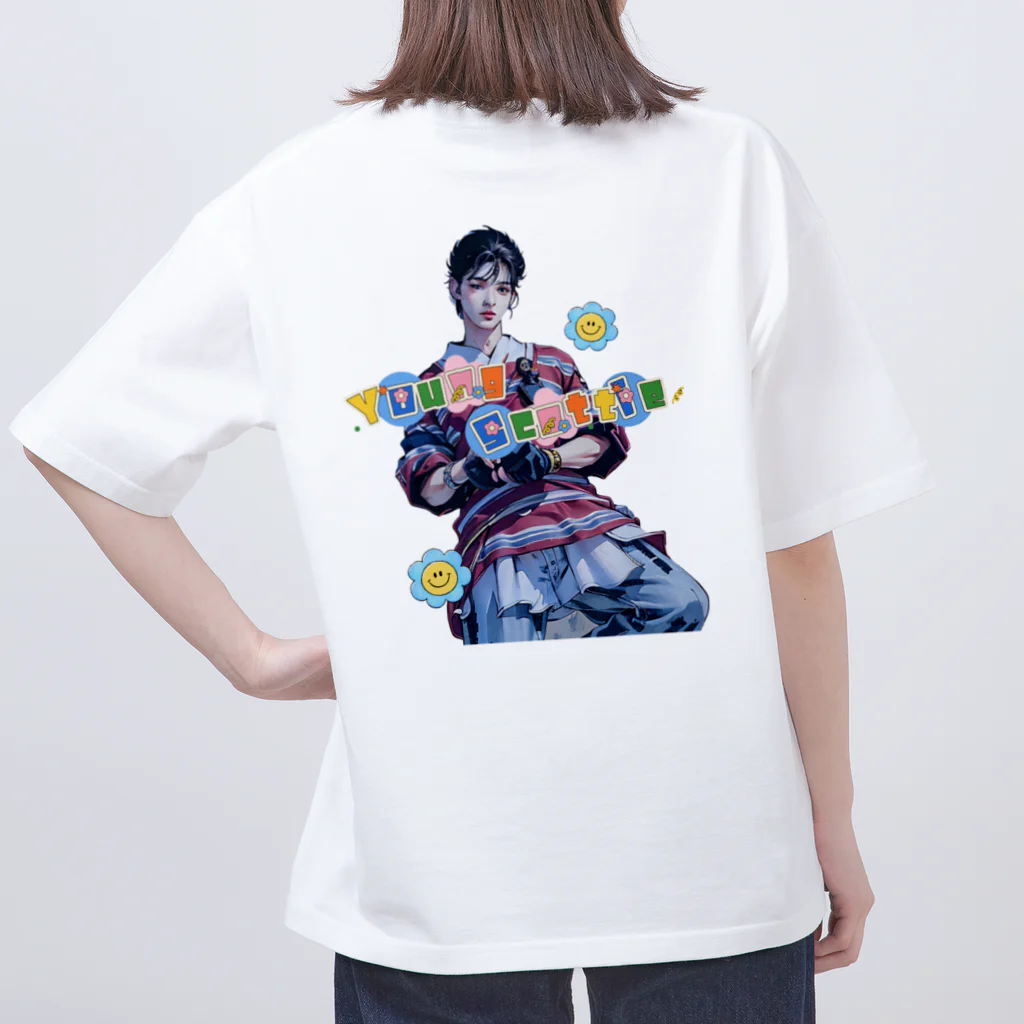 🌎🤧ヤンスコWorld🌎🤧のヤンスコWorld🌎🤧Pt.1 オーバーサイズTシャツ