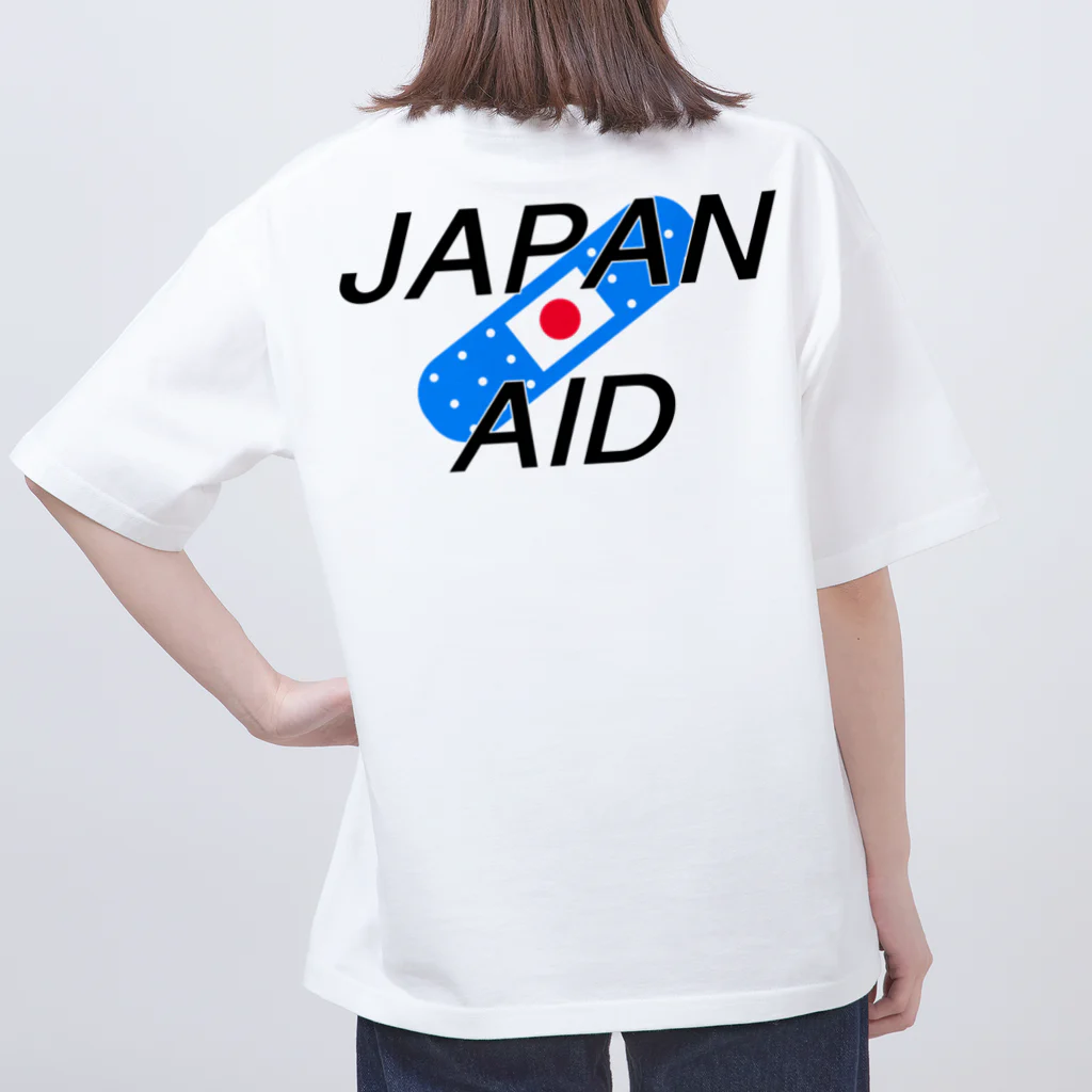 SuzutakaのJapan aid オーバーサイズTシャツ