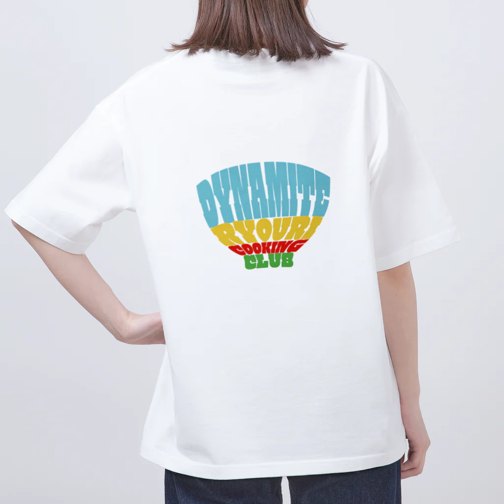 ハチミツラジかルのダイナマイト料理クッキングクラブ公式ロゴ Oversized T-Shirt