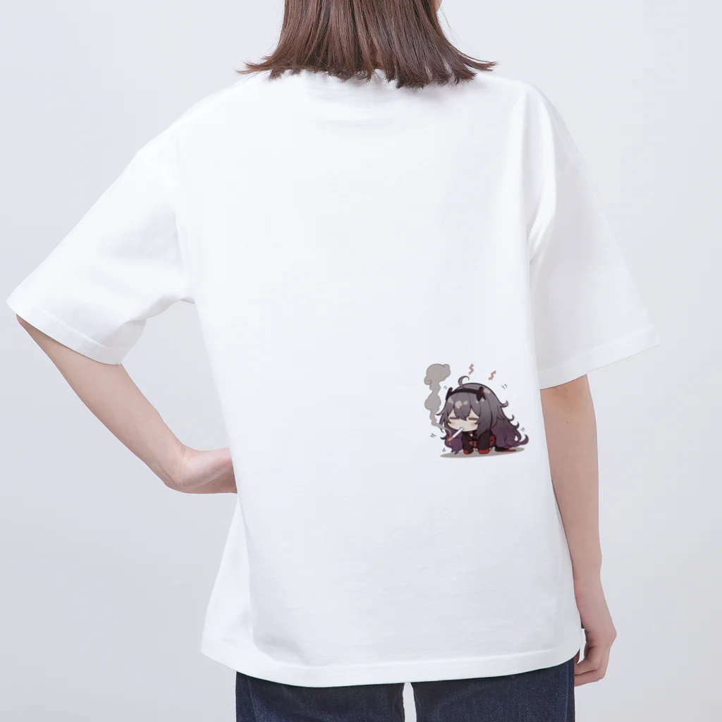 Ice Age Innovationsのsmoke girl オーバーサイズTシャツ