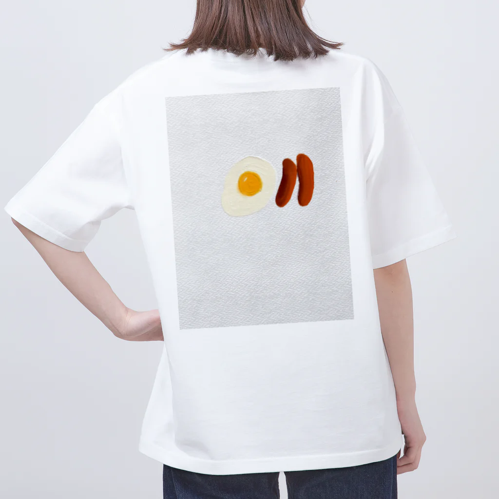 ぱんこの理想の朝ごはん オーバーサイズTシャツ