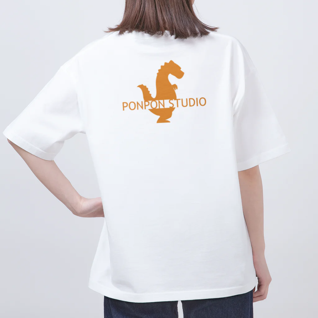 PONPON STUDIOのポンポン［PONPON FRIENDS SERIES］ Oversized T-Shirt