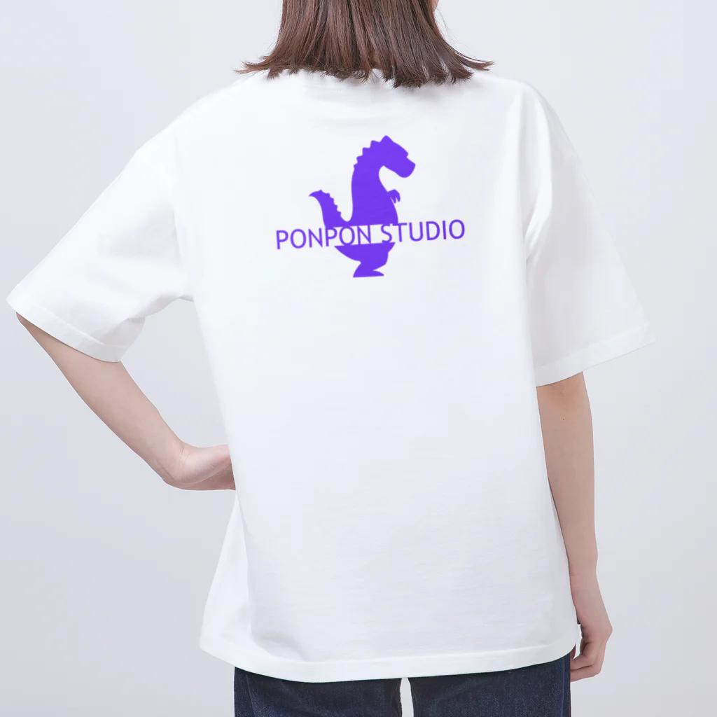 PONPON STUDIOのビッグ［PONPON FRIENDS SERIES］ Oversized T-Shirt