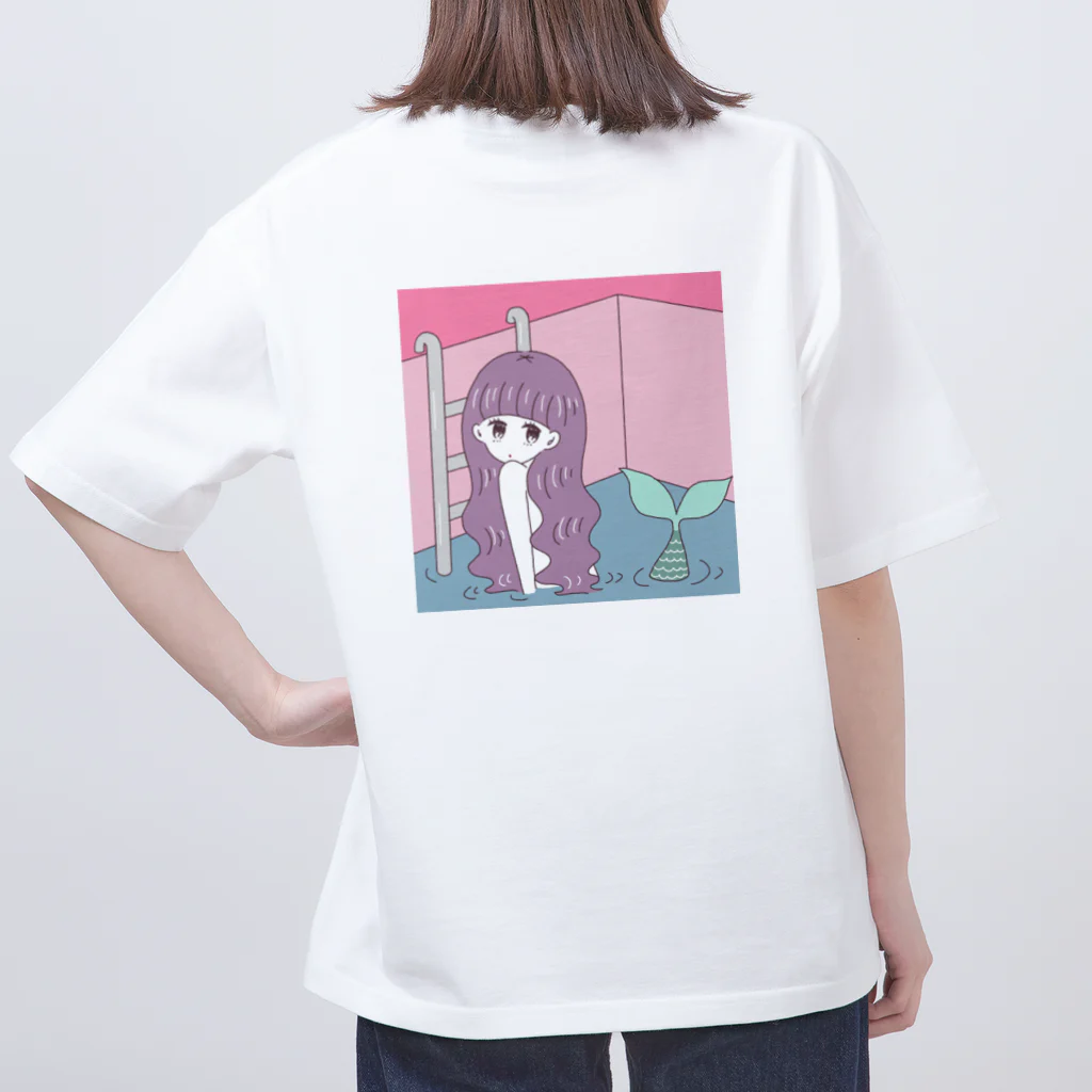 黄身子のマーメイド Oversized T-Shirt