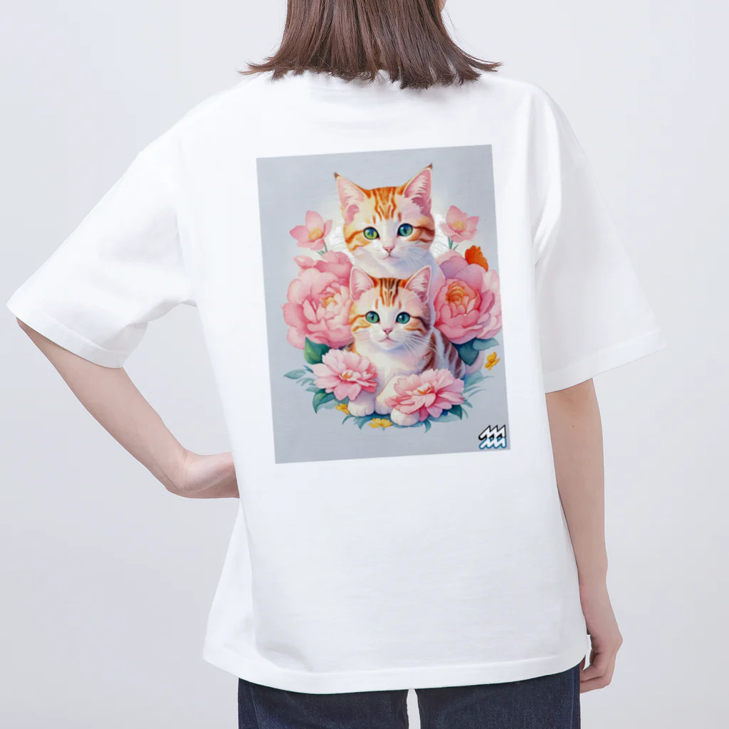 embersportsのAGAPE CAT オーバーサイズTシャツ