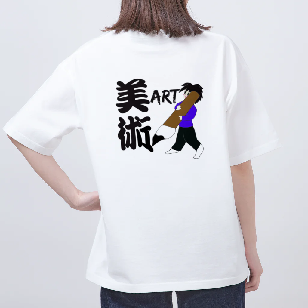 紫晴詩梨 オリジナルグッズの美術　ART オーバーサイズTシャツ