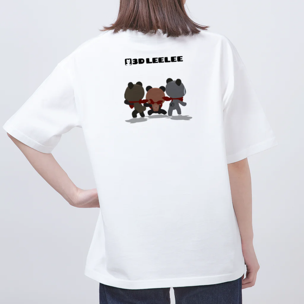 sora × 3D LEELEE Shopの可愛い３人組 【3D LEELEE】 Oversized T-Shirt