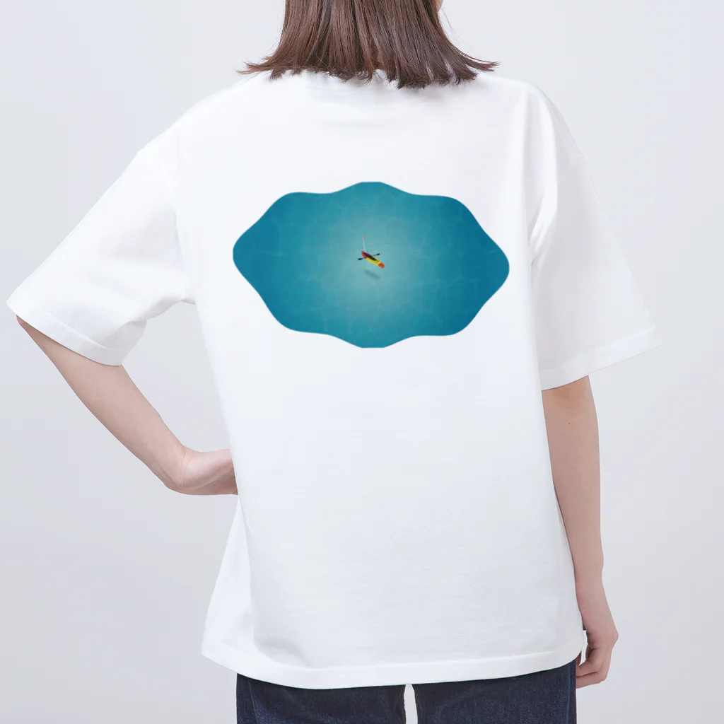 YKR-officeのシーカヤック雲形 Oversized T-Shirt