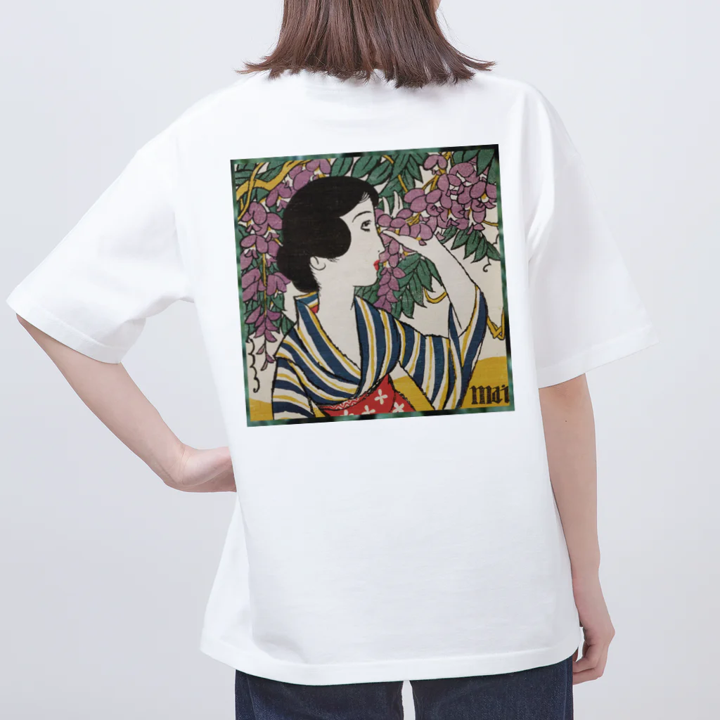 大正ロマン・昭和モダンの大正浪漫　竹久夢二_＜mai＞婦人グラフ五月号表紙絵 Oversized T-Shirt