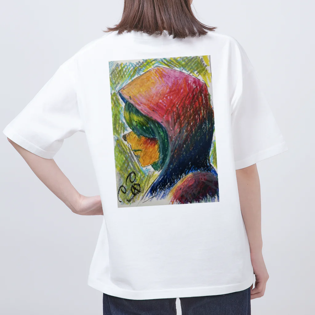 Genmeiのレッド･フード Oversized T-Shirt