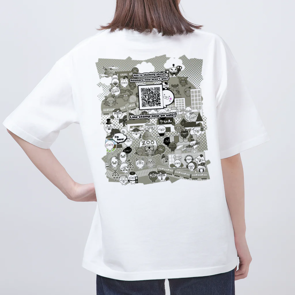 太郎丸のあざまる。をさがせ！（中級） Oversized T-Shirt