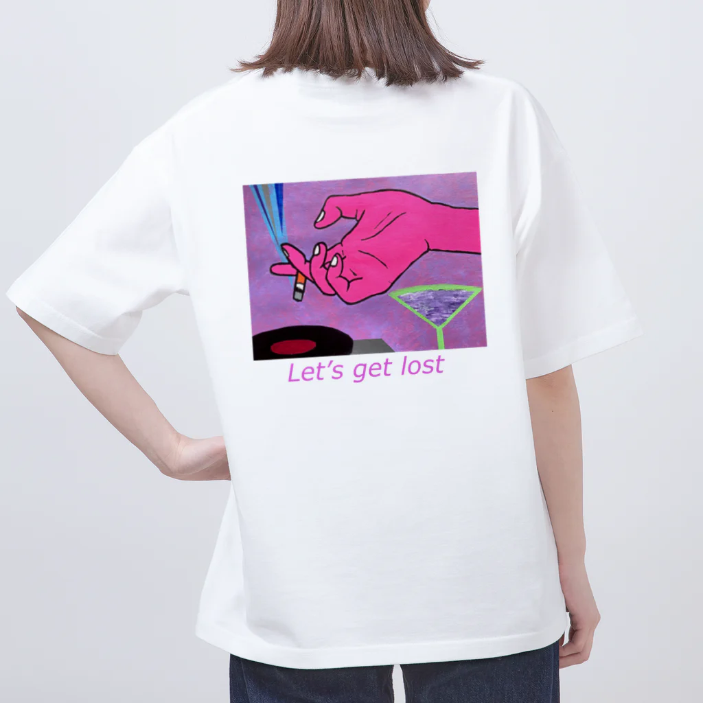 ASAP CASHのLet’s get lost オーバーサイズTシャツ