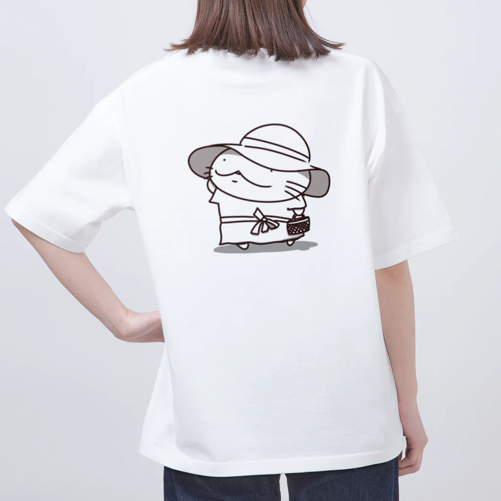 YUTANEKO公式ショップのゆたねこサマー「夏コーデ」 オーバーサイズTシャツ