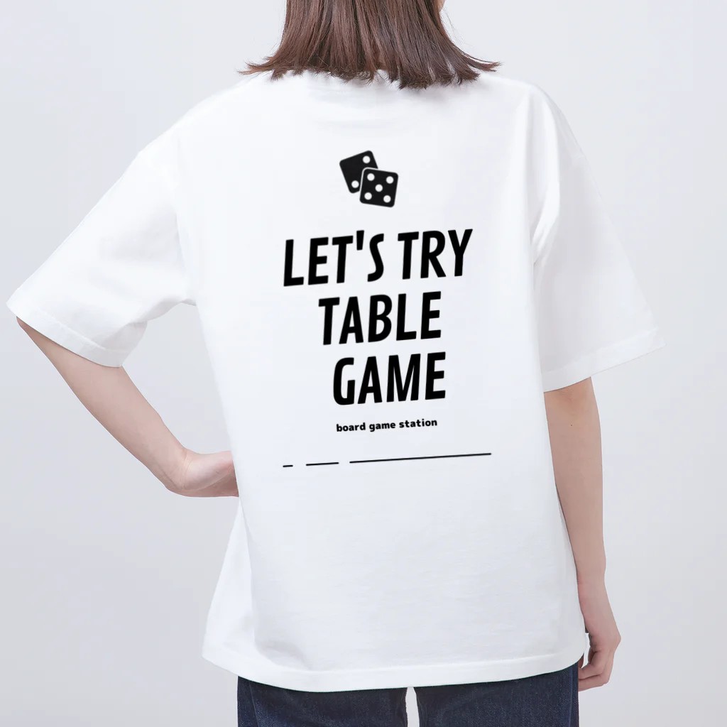 DaiJuNのboard game station goods Oversized T-Shirt