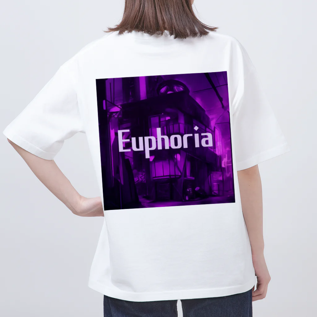 EuphoriaのEuphoria street LOGO  Oversized T-Shirt