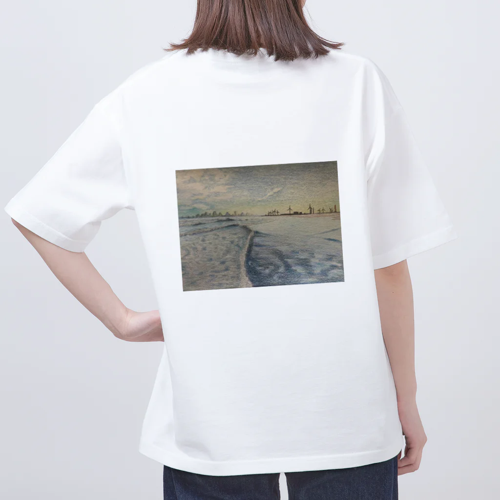 The world in you.のあの日の海 Oversized T-Shirt