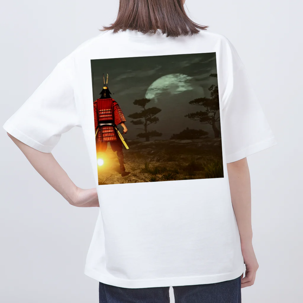 SAMURAI⚔斬⚔のSAMURAI⚔斬⚔ムーン オーバーサイズTシャツ