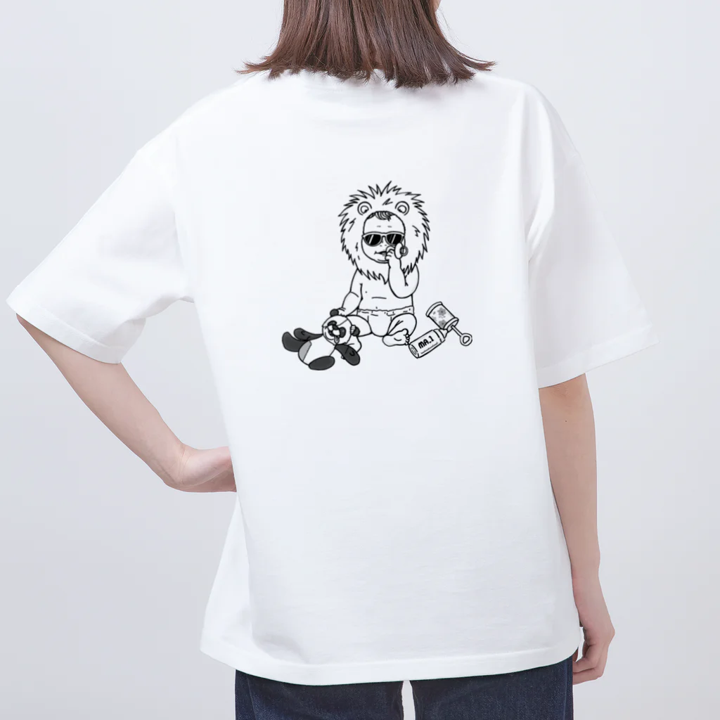 M.aphのMA-1 Baby バックプリント Oversized T-Shirt