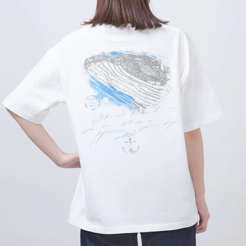 BIGHAWKのthe whale オーバーサイズTシャツ