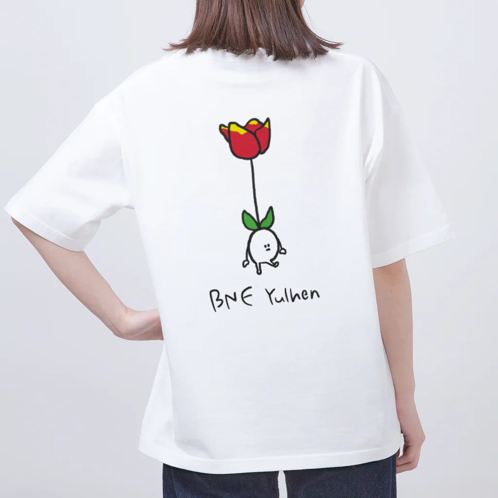 BeaucoupNoEのチューリップくん - BNE Yulhen  オーバーサイズTシャツ