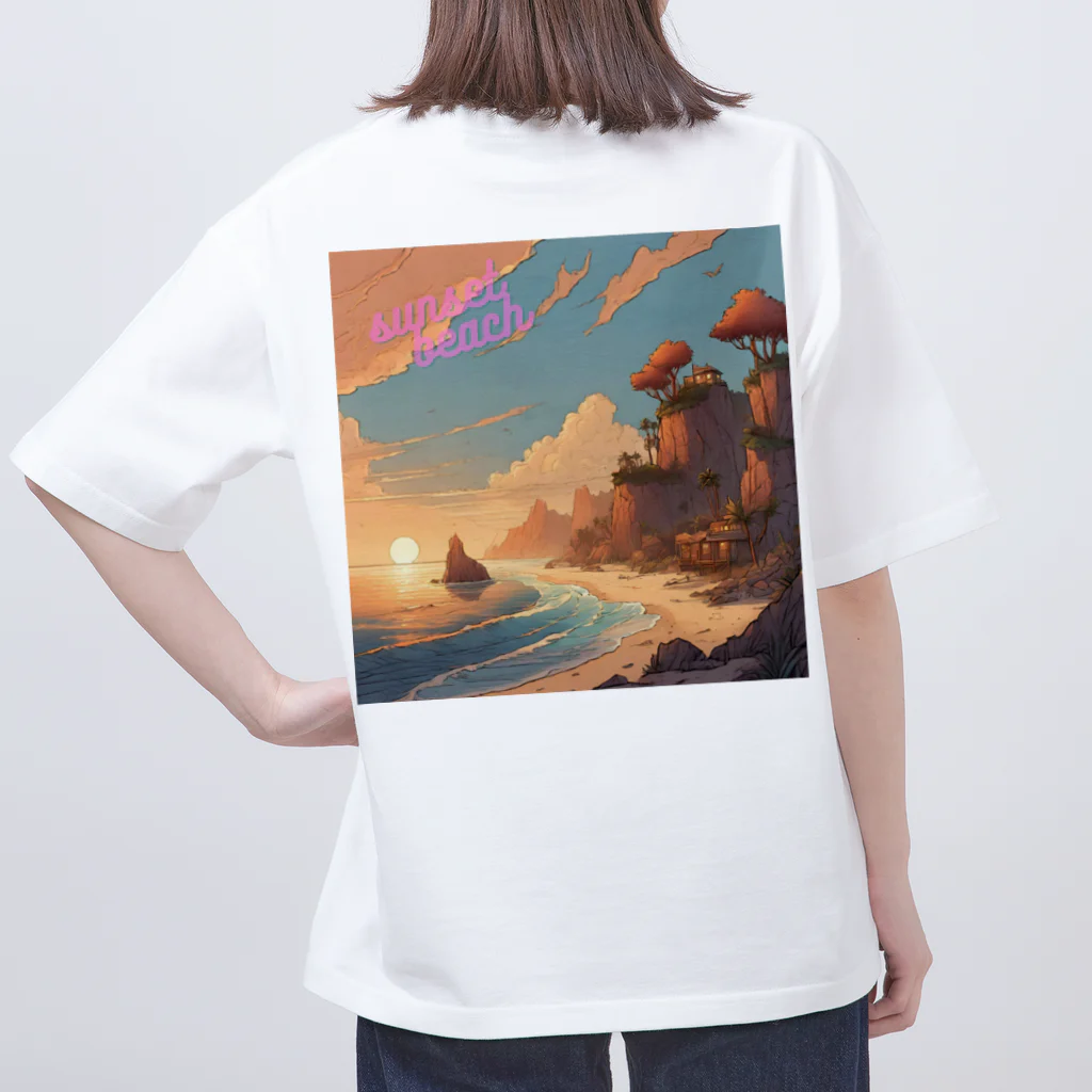 451379のsunsetbeach Oversized T-Shirt