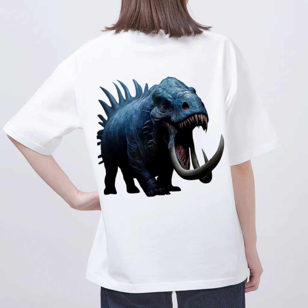 ファンタジックスクリブルのテキテリウム Oversized T-Shirt