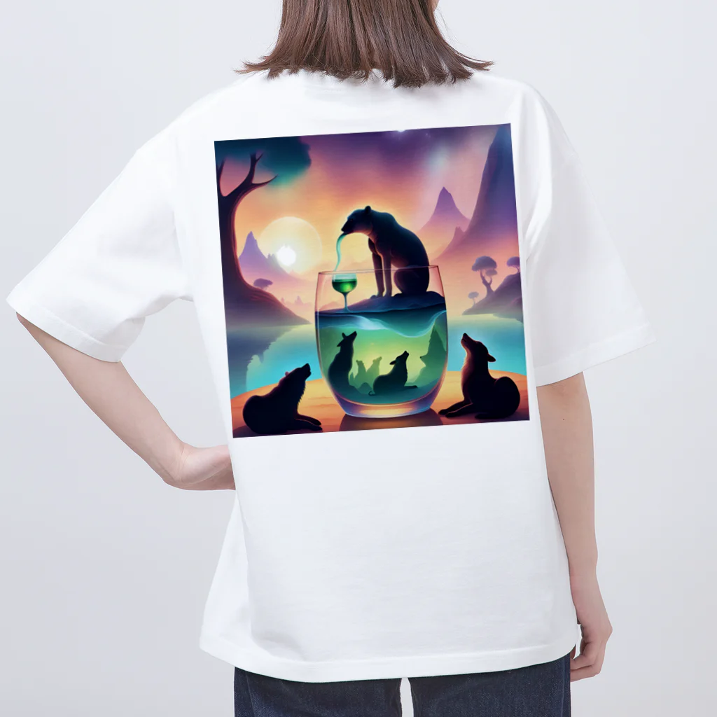 CAT-Gardenの動物達のオフ会 Oversized T-Shirt