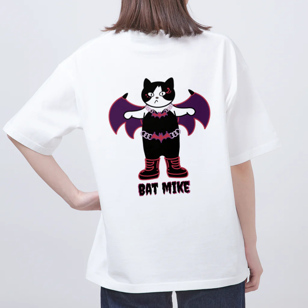 Metime Designs ☆ みぃたいむデザインのBAT MIKE オーバーサイズTシャツ