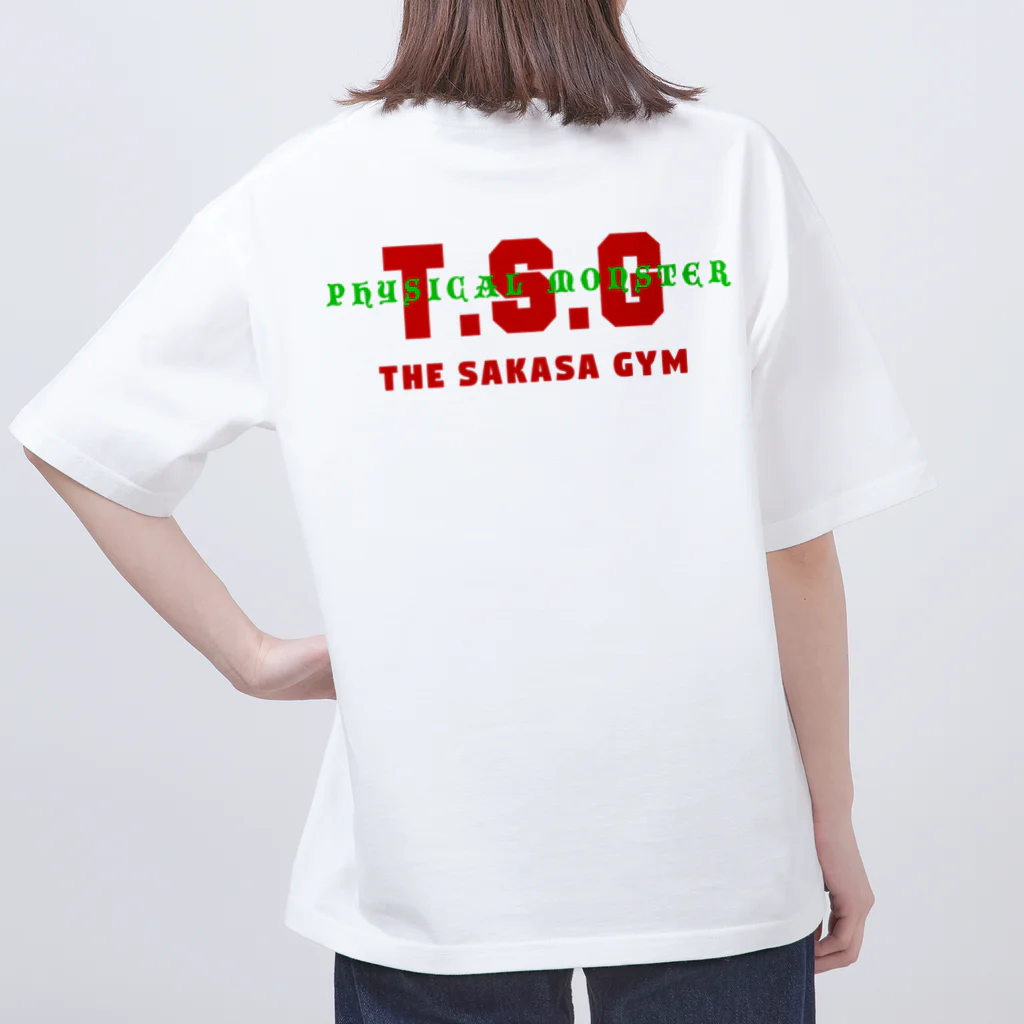 THE SAKASA  GYMのTSG physical monster label  オーバーサイズTシャツ