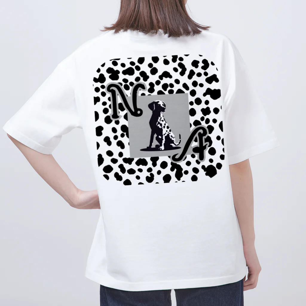 &AIのピクセルアートダルメシアン 5 Oversized T-Shirt