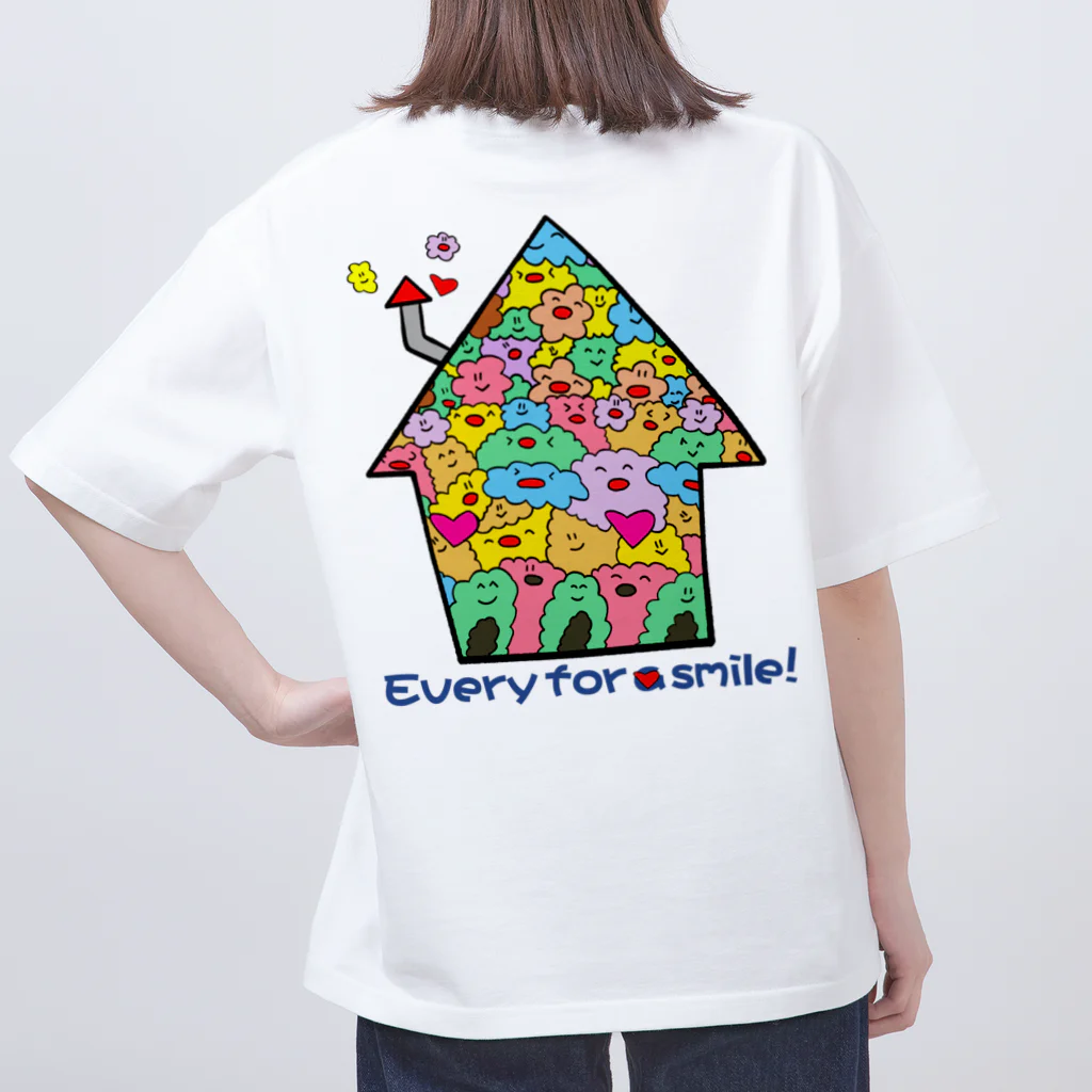 just-pointのevery for a smile オーバーサイズTシャツ