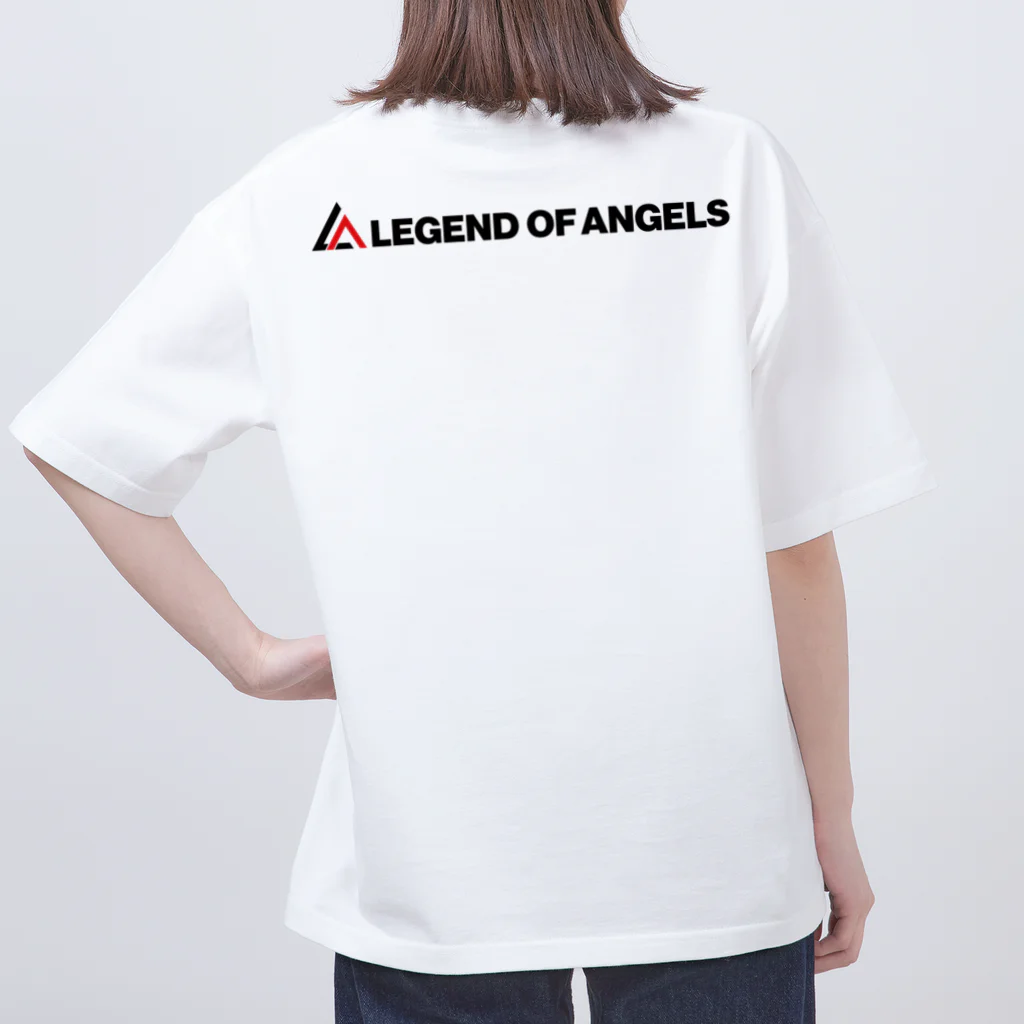 Legend of ANGELSのLegend of ANGELS 公式ロゴ 横 Oversized T-Shirt