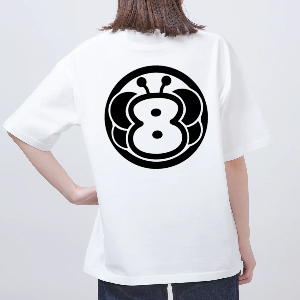 🐝8×スコープ🐝の8スコロゴ Oversized T-Shirt