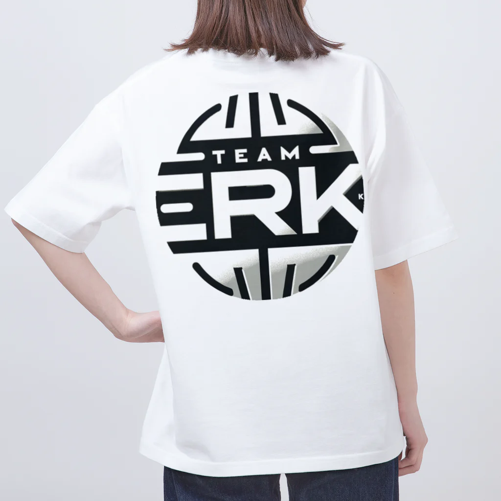 脳力療法研究所【TEAM 脳RK】の脳と愛のアート Oversized T-Shirt