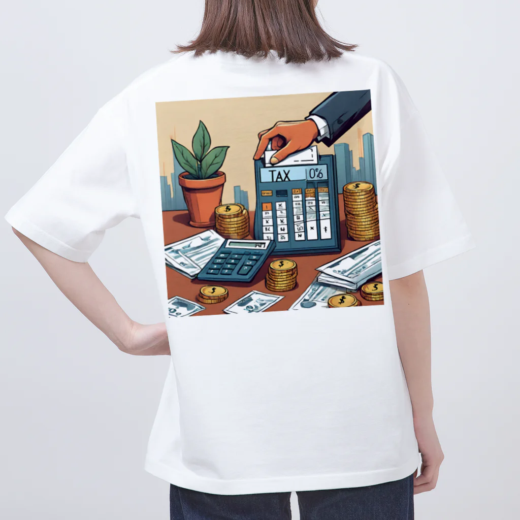 kenshopの今流行りの増税をエモ可愛くさせていただきました★ Oversized T-Shirt