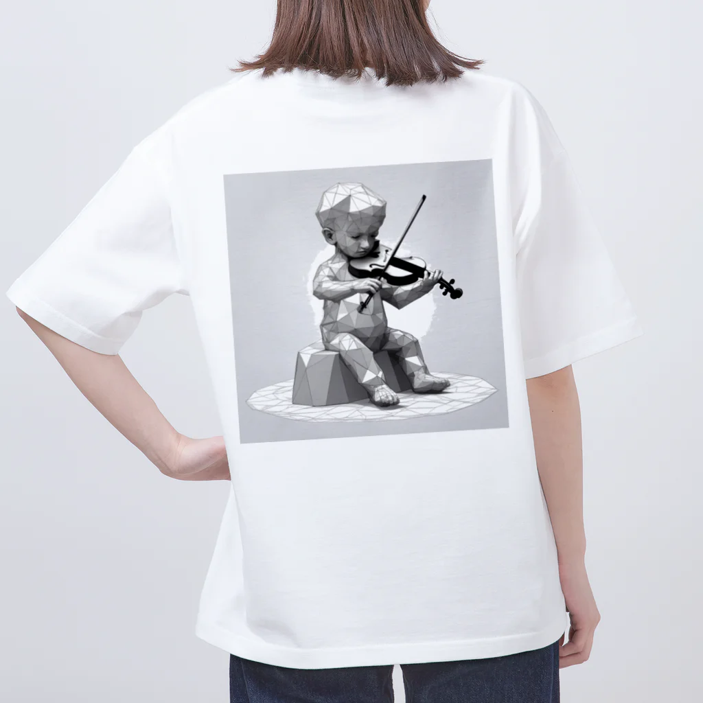 bazy.bazyのヴァイオリニストベイビー Oversized T-Shirt