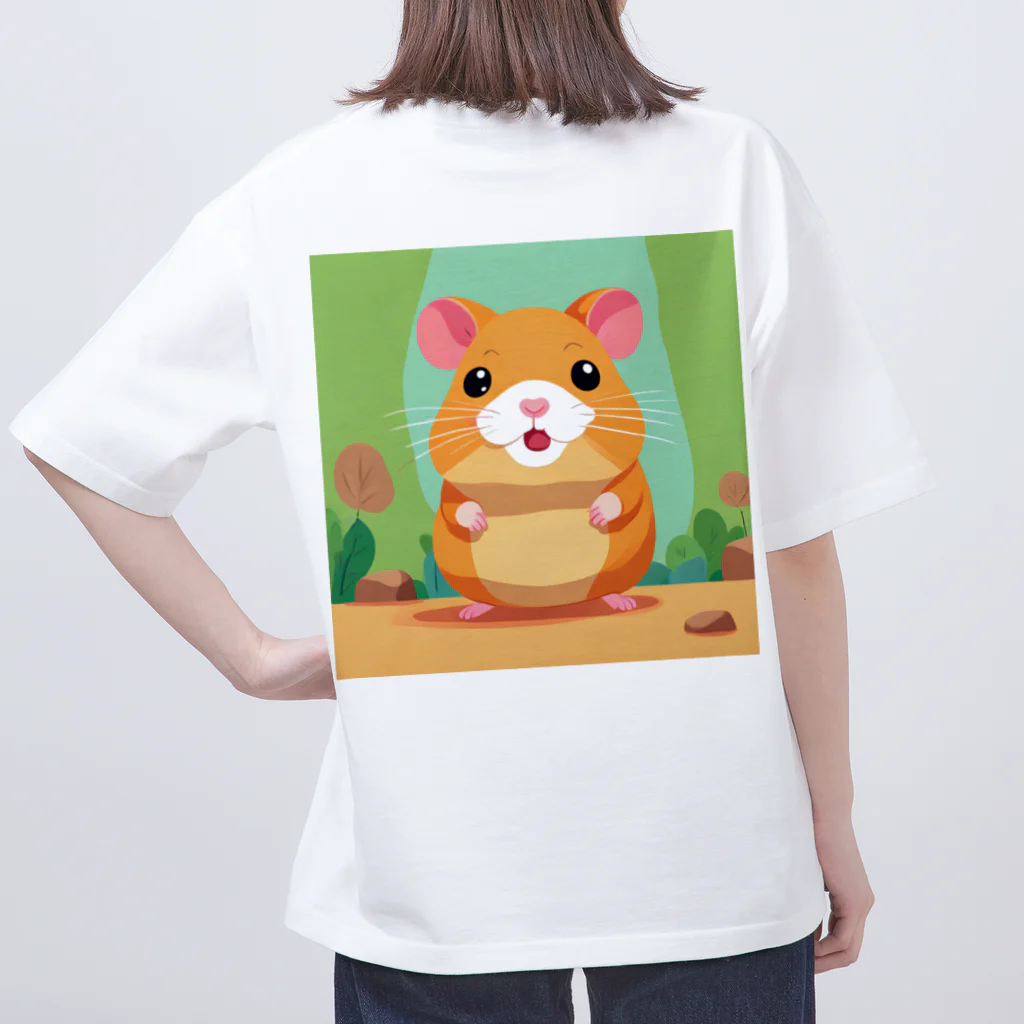 cleargのハムスター大好き Oversized T-Shirt