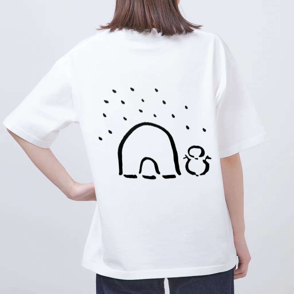 moko's merry shopのゆきっこ Oversized T-Shirt