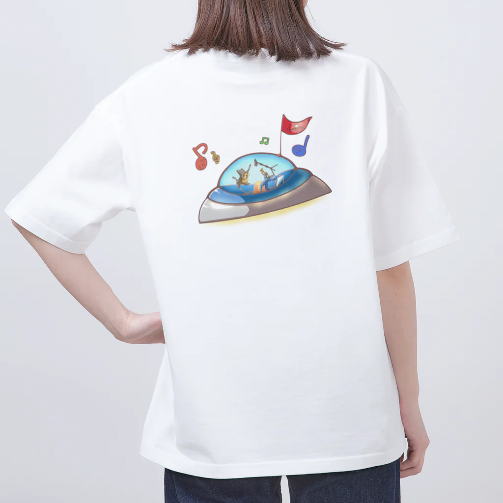 maruharaのきゃっとるみゅーてぃれーしょん オーバーサイズTシャツ