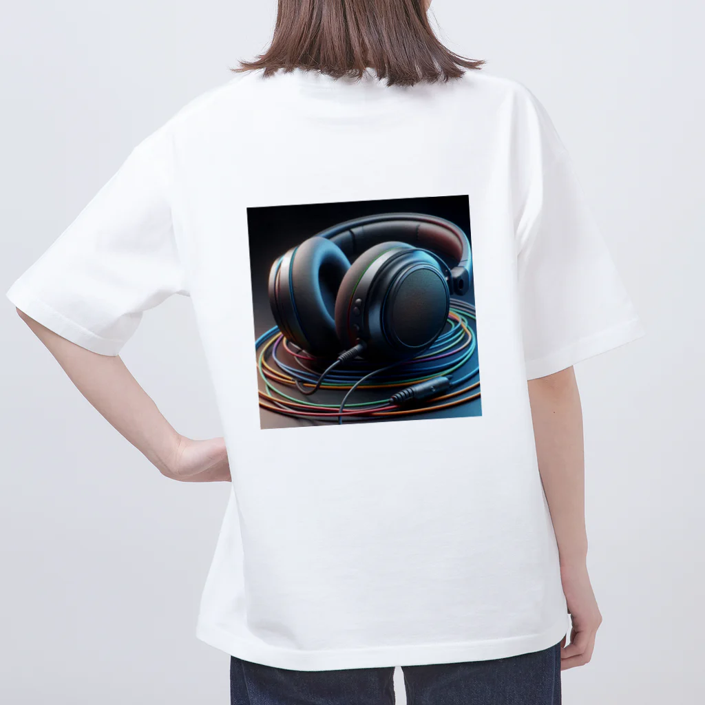 negiNegiのイヤホン Oversized T-Shirt