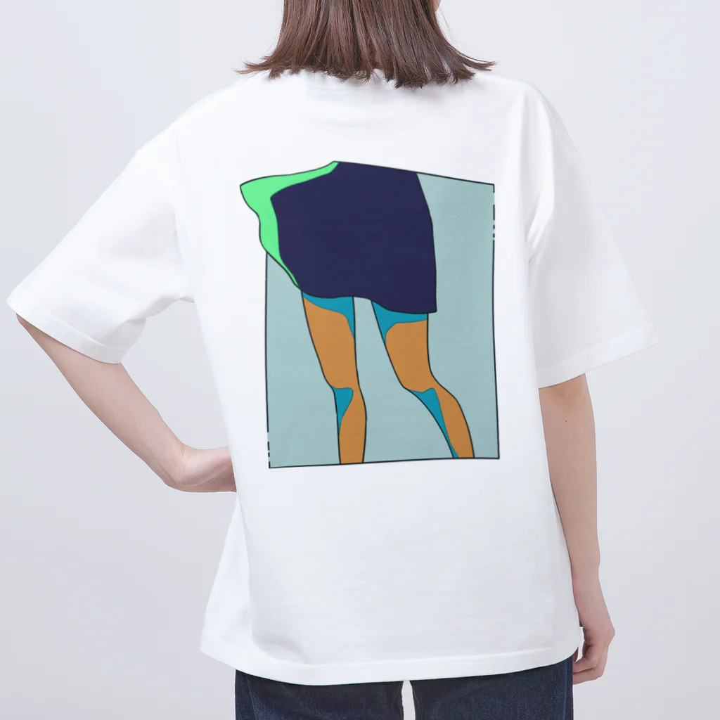 錨屋(いかりや)のスカート オーバーサイズTシャツ