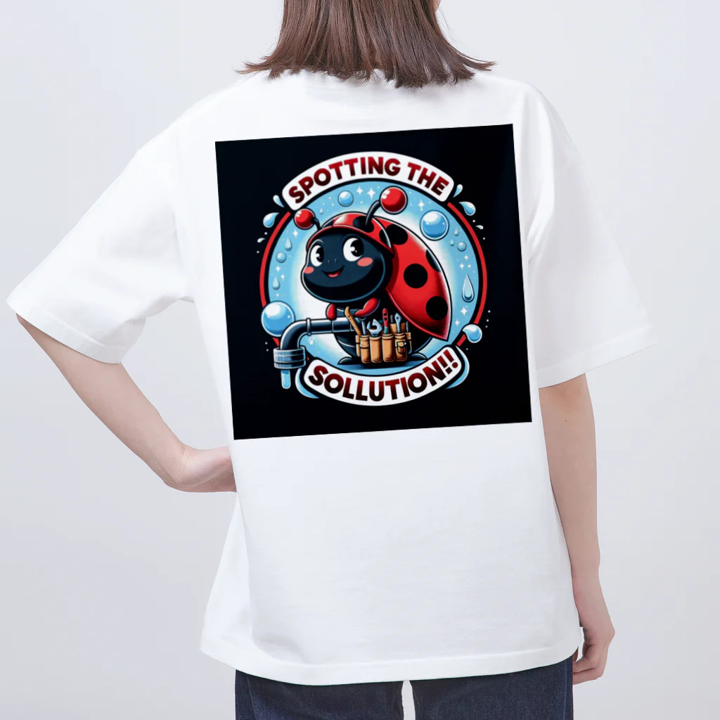 Bumps Design Collectionの水道屋さんシリーズ～てんてん君 Oversized T-Shirt