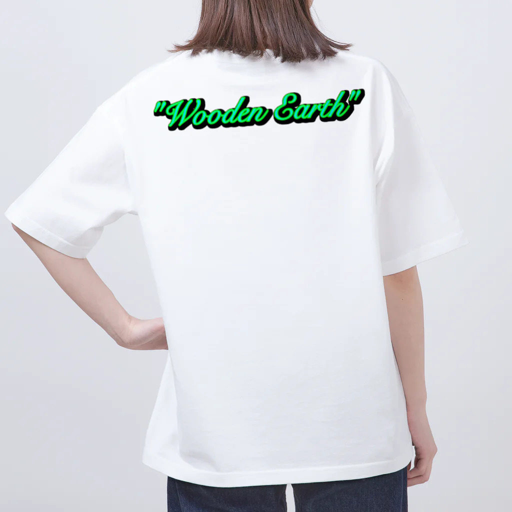 JUPITERの"Wooden Earth" Oversized T-Shirt